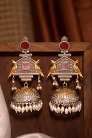 Adira Handmade Stone Earrings